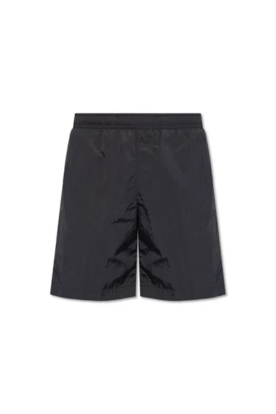 Givenchy Logo Detailed Swim Shorts In Black