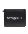 Givenchy Logo Details Handbag In Black