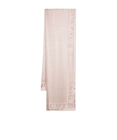 Givenchy Logo Details Scarves In Pink