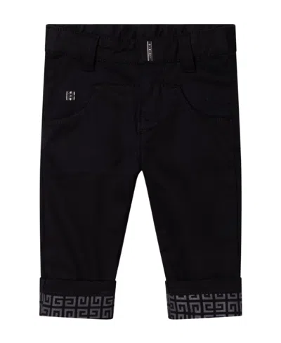 Givenchy Logo Details Trousers In Black