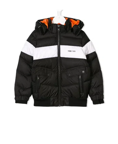 Givenchy Logo Down Jacket In Black