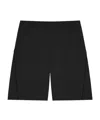 Givenchy Logo Drawstring Shorts In Black