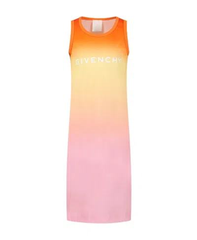 Givenchy Logo Dress In Pink