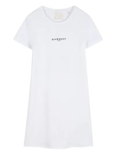 Givenchy Kids' Logo Dress In White