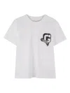 Givenchy Logo-embellished Cotton T-shirt In White