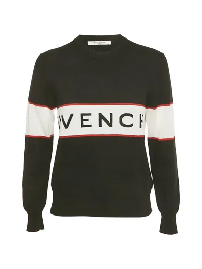 Pre-owned Givenchy Logo-embellishment Sneakers In Black