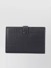 Givenchy Logo Embossed Bill Compartment Wallets In Black