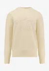 Givenchy Logo Sweater Sweaters And Cardigans Beige In Neutral