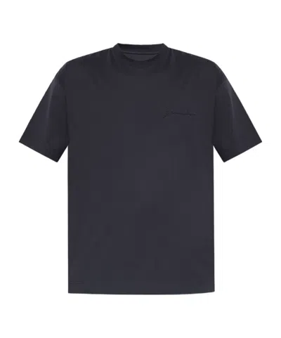 GIVENCHY GIVENCHY LOGO EMBOSSED CREWNECK T-SHIRT