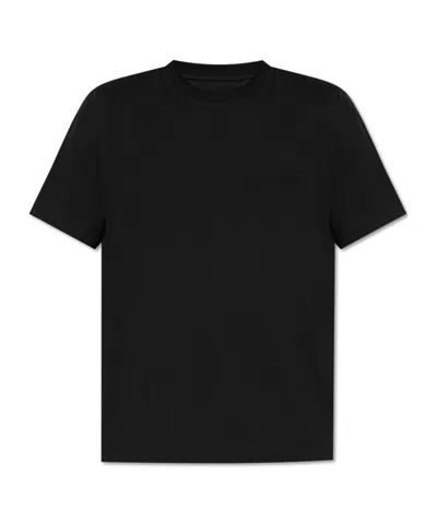 GIVENCHY GIVENCHY LOGO EMBOSSED CREWNECK T-SHIRT
