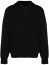 Givenchy Hoodie With Baroque Embossing Sweatshirts In Black