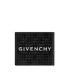 Givenchy Logo-embossed Leather Wallet In Black