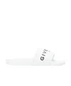 Givenchy Contrast Logo Slides In White