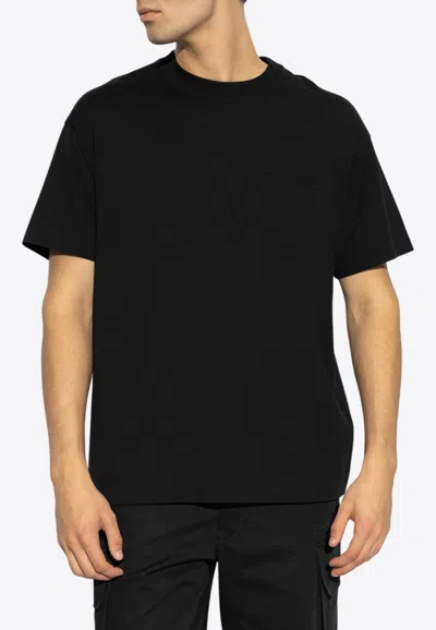 GIVENCHY LOGO EMBOSSED T-SHIRT