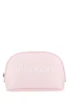 GIVENCHY LOGO-EMBOSSED ZIP AROUND BEAUTY CASE