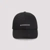 Givenchy Logo Embroidered Baseball Cap In Black