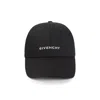 Givenchy Logo Embroidered Baseball Cap In Black