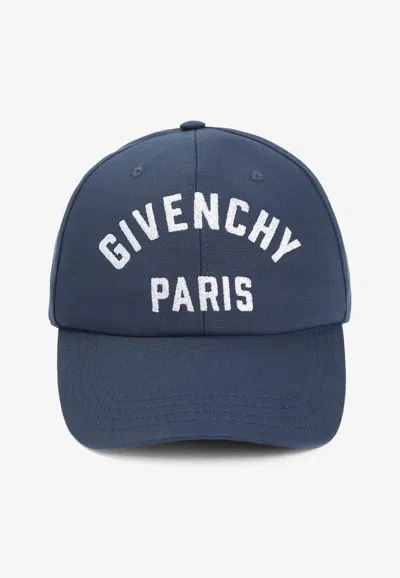 GIVENCHY LOGO-EMBROIDERED BASEBALL CAP