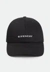 Givenchy Round Visor Cap With Embroidered Logo