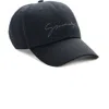 Givenchy Logo Embroidered Baseball Cap In Black