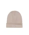 Givenchy Logo-embroidered Beanie Hat In Neutral