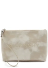 GIVENCHY LOGO-EMBROIDERED CANVAS COSMETICS POUCH