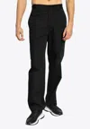 Givenchy Logo Embroidered Cargo Pants In Black