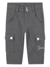 Givenchy Logo-embroidered Cargo Pants In Black