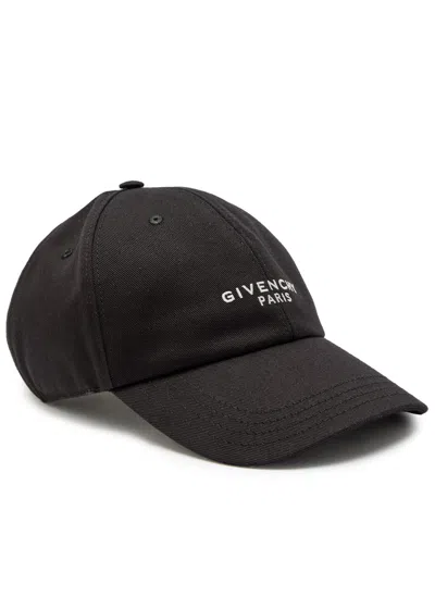 GIVENCHY GIVENCHY LOGO-EMBROIDERED CNAVAS CAP