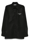Givenchy Classic Fit Black Button-down Shirt In Black
