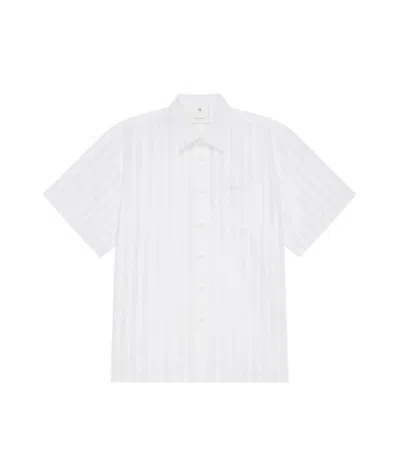 Givenchy Logo-embroidered Cotton Shirt In White