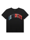 Givenchy Logo-embroidered Cotton T-shirt In Black