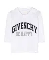 Givenchy Logo-embroidered Cotton T-shirt In White
