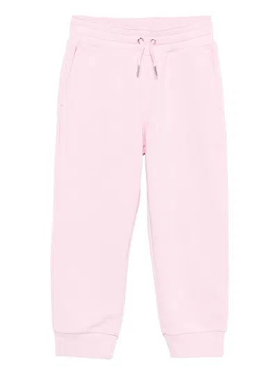 Givenchy Kids' Logo-embroidered Cuffed Joggers In Pink