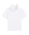 Givenchy Logo Embroidered High-neck Top In White