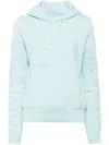 Givenchy Logo-embroidered Hoodie In Blue