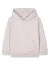 Givenchy Kids' Logo-embroidered Hoodie In Cream