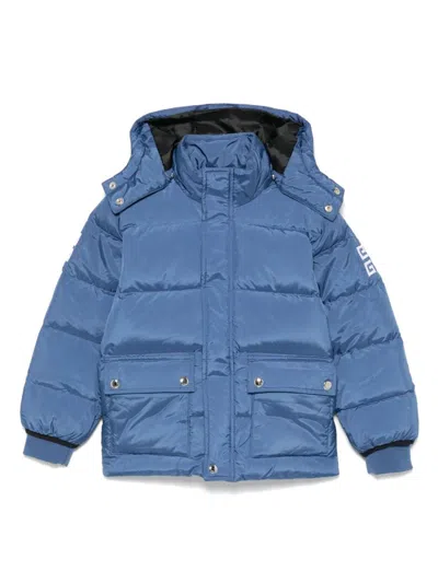 Givenchy Kids' Logo-embroidered Jacket In Blue