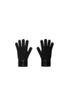 Givenchy Logo-embroidered Knitted Gloves In Black