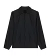 Givenchy Sustainable Black Overshirt With Embroidered Logo