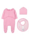 Givenchy Logo-embroidered Pajama Set In Pink