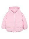 Givenchy Logo-embroidered Puffer Jacket In Pink