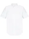Givenchy Collared Short-sleeve Shirt In White