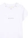Givenchy Logo-embroidered Short-sleeve T-shirt In White