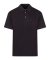 Givenchy Polo With Monogram Embroidery In Black