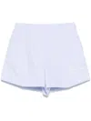 Givenchy Women High Waisted Shorts In Blau