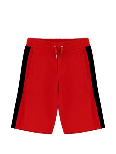 Givenchy Kids' Logo-embroidered Shorts In Gold