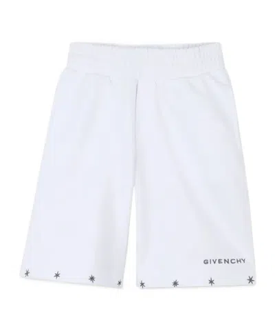 Givenchy Logo-embroidered Shorts In White
