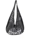 Givenchy Logo-embroidered Shoulder Bag In Gray