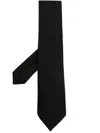 GIVENCHY LOGO-EMBROIDERED SILK TIE
